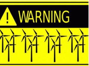 Warning Wind Turbines